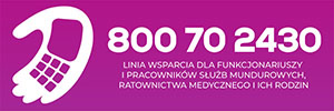 Linia wsparcia dla funkcjonariuszy