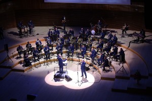 Na zdjęciu widać orkiestrę