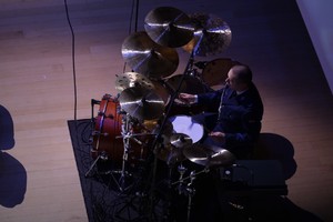 Zdjęcie. Perkusista orkiestry.