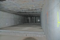 Budynki strzelnicy w budowie