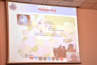 Slajd - Rodzaje Misji - z wideokonferencji pt. „Agenda ONZ – udział kobiet na misjach zagranicznych”.
