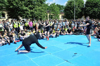 Pokaz sprawności słuchaczy