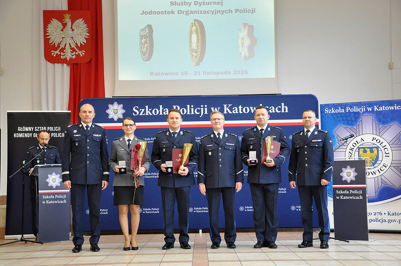 Zakończenie V Ogólnopolskiego Turnieju Służby Dyżurnej Jednostek Organizacyjnych Policji